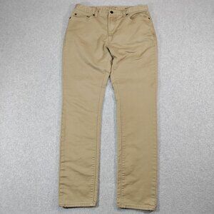 Banana Republic Traveler Jean mens 32x34* (32x29) Beige Stretch Cotton Casual